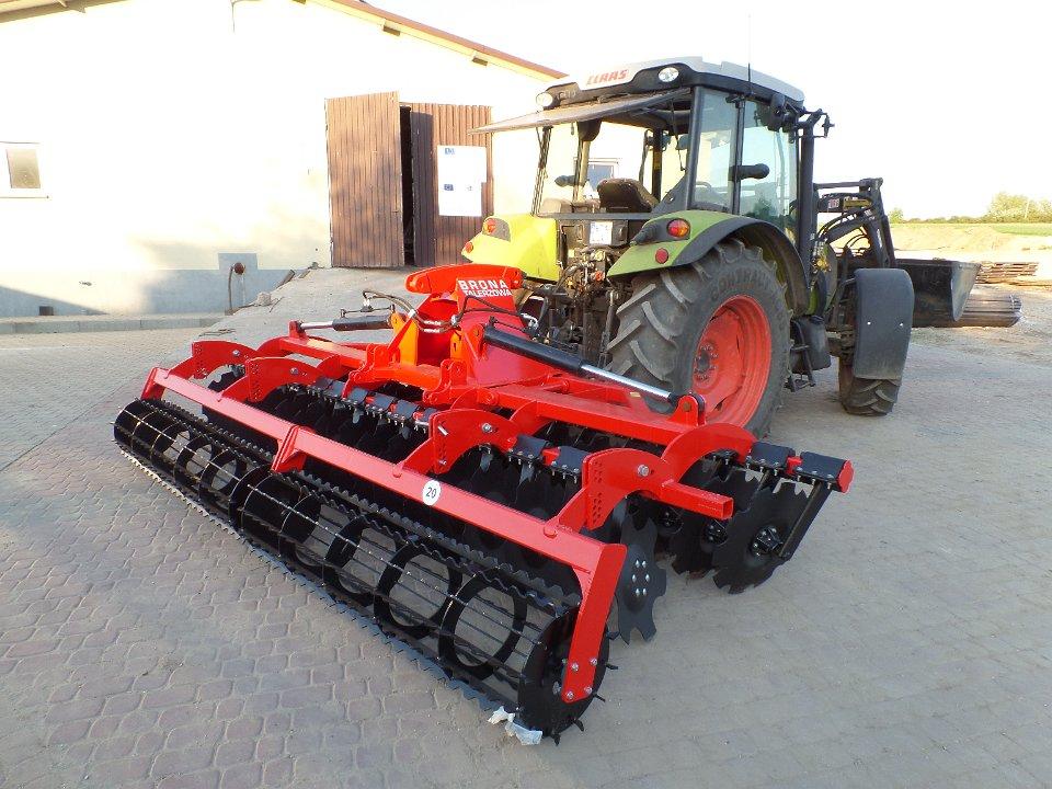 Euromasz brona talerzowa hydrauliczna 2